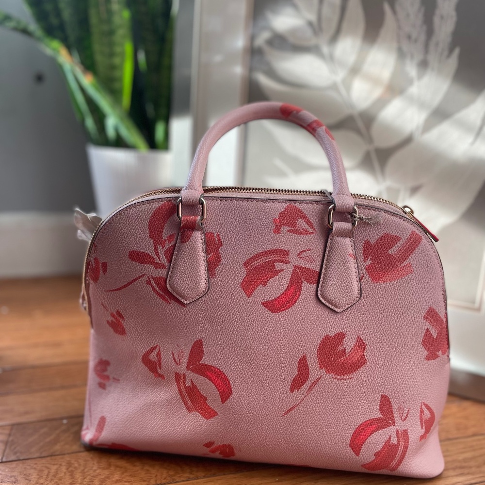 Medium Pink and Vermilion Purse